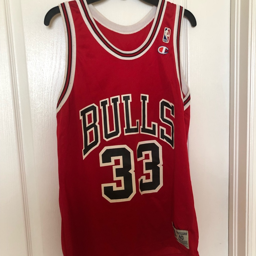 Chicago bulls jersey vintage champion Scottie pippen jersey